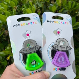 Alien/ghost Abduction Shaker Popgrip™: Resin Phone Grip - Etsy