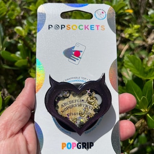 Ouija Heart Shaker PopGrip™: Resin Phone Stand