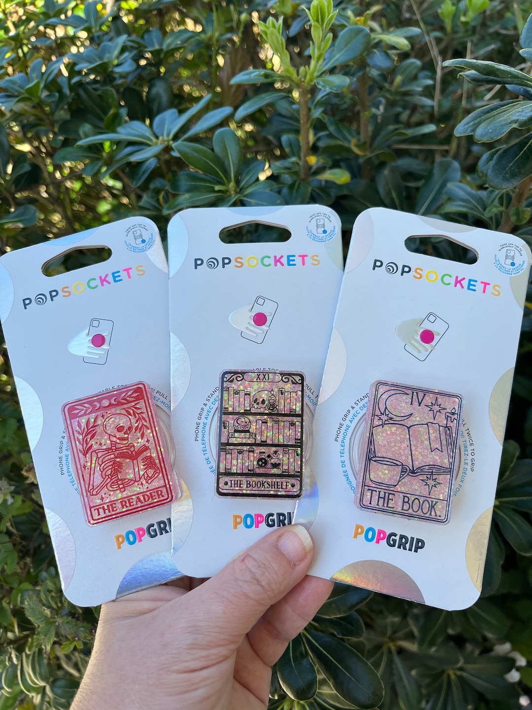 Hand-painted Tarot Card Popsocket, Witchy Book Lover - Etsy