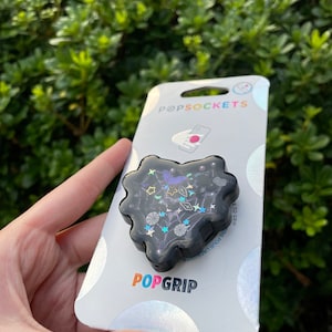 Webbed Heart Shaker Popsocket™: Goth Spider Web Phone Grip - Etsy