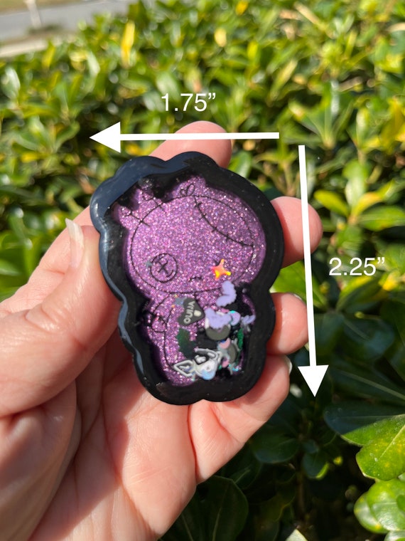 New Design Shaker Voodoo Doll Badge Reel, Spooky Badge Holder