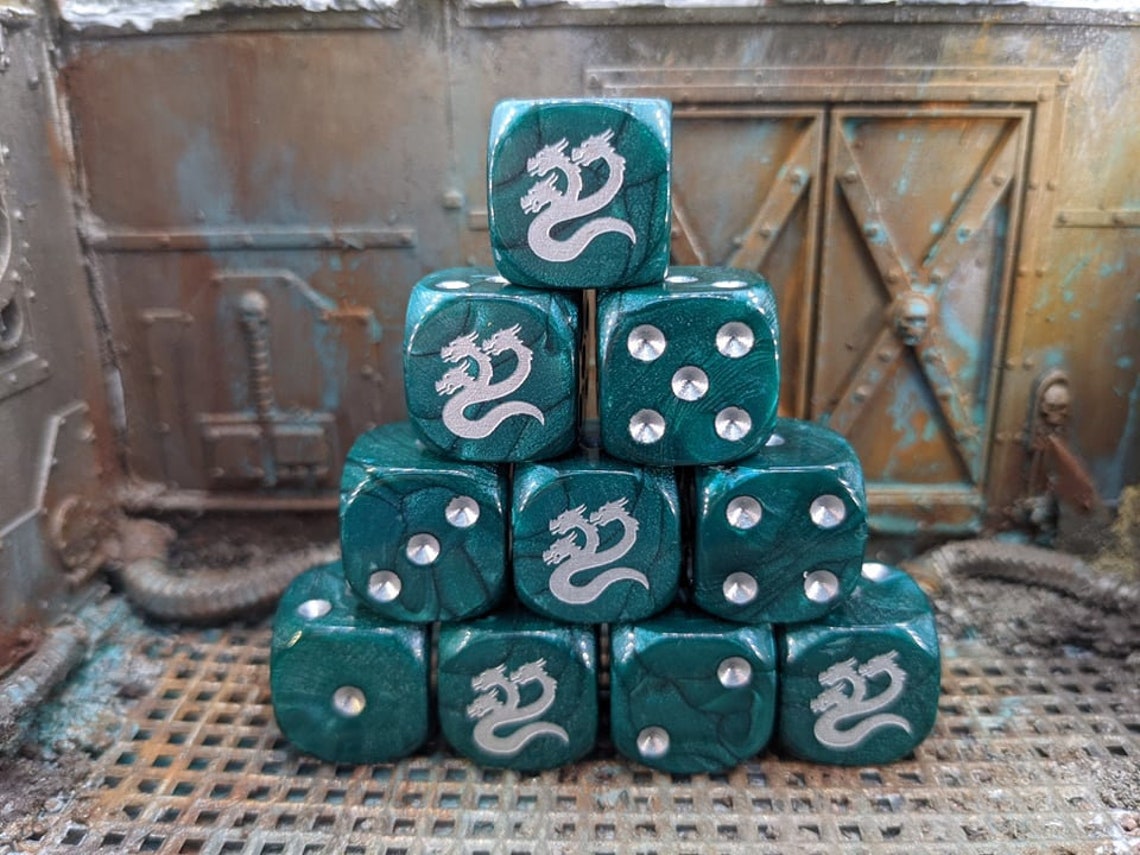 Alpha Legion inspired Dice Set of 10 Etsy