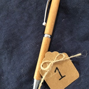 Hand turned wood pen