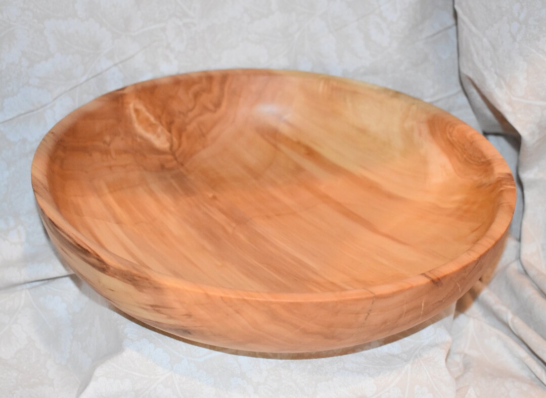 Large Weeping Willow Wood Bowl Etsy