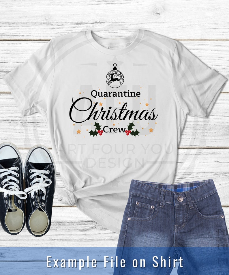 Download Quarantine Christmas Crew SVG holiday décor Christmas | Etsy