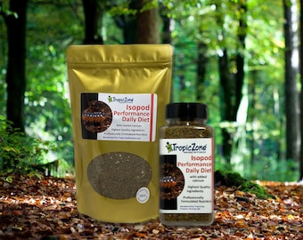 TropicZone Isopod Performance Daily Diet: Calcium Supplemented Insect Food