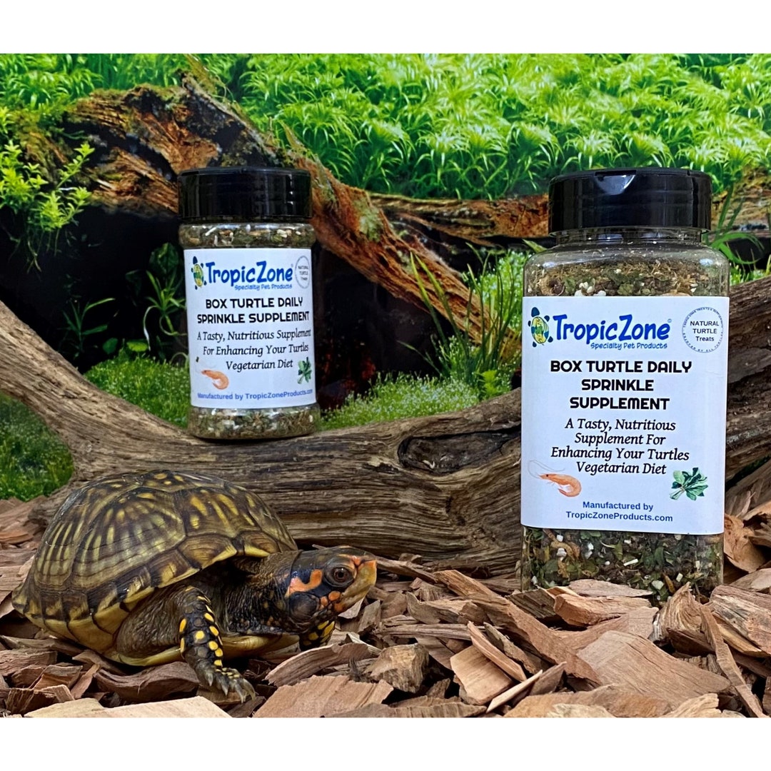 Turtle Supplement Tropiczone Box Turtle Sprinkle Supplement Wood Turtles - Etsy