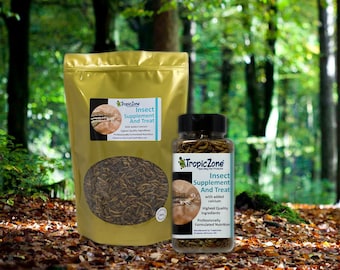 TropicZone Dried Insect Treat: Reptile, Sugar Glider, Hedgehog Food