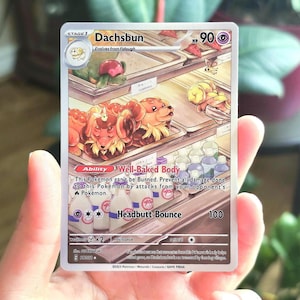 Carte teckel personnalisée
