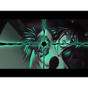 Ulquiorra Cifer - "CERO" - Arte original de BLEACH - Impresión de carteles