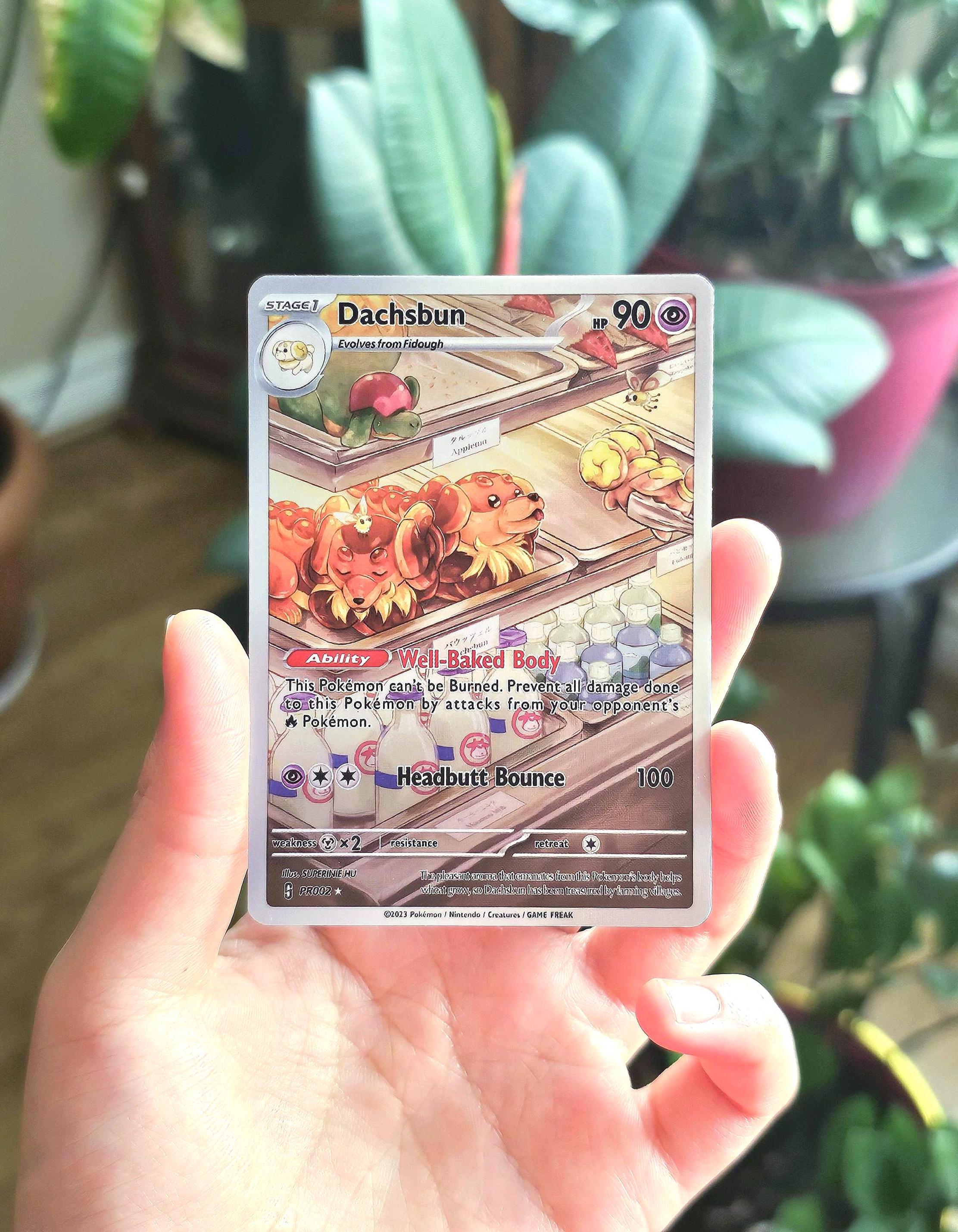 dachsbun pokemon card ex - 046/102 - SV7: Stellar Miracle [DOUBLE RARE] [Near Mint] [darkness] x2 Resistance Dachsbun 099/198 - Scarlet &