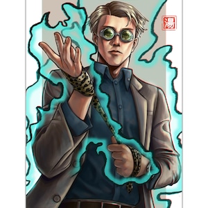 Kento Nanami - Original Jujutsu Kaisen Art - Poster Print