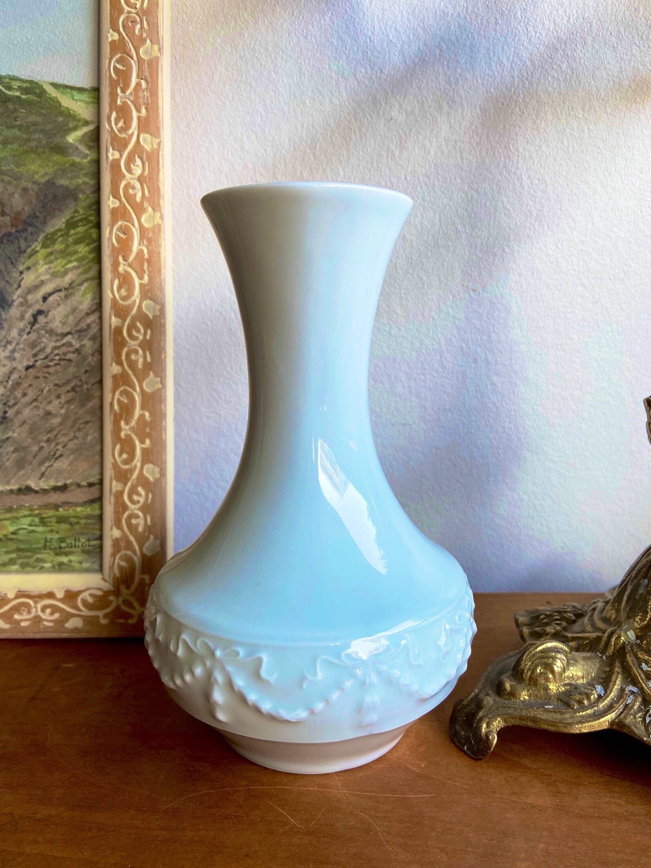 Vase Blanc Du Milieu
