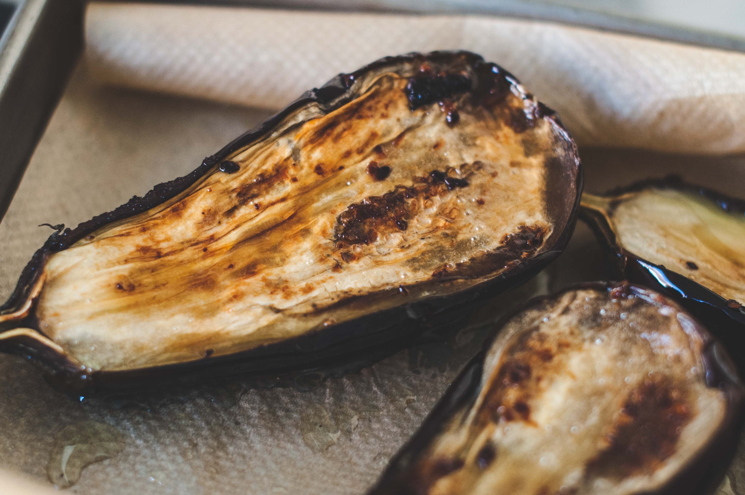 Roasted Eggplant Curry Recipe Great for Gluten Free, Vegetarian, Vegan