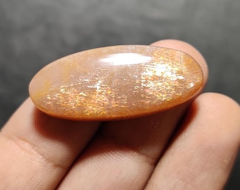 Rainbow Lattice Sunstone Oval Shape for making Jewelry.