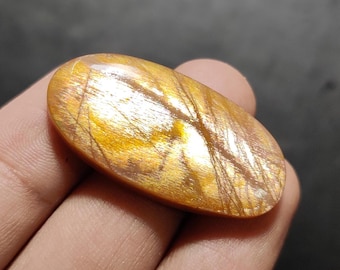 Rainbow Lattice Sunstone Oval Shape for making Jewelry.
