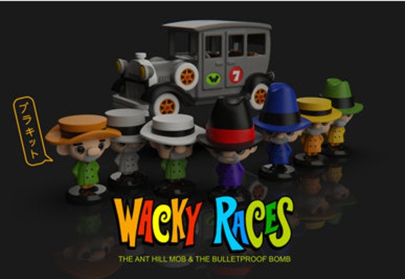 Wacky Races Cartoon Characters Hanna Barbera Wacky Races Issue 3