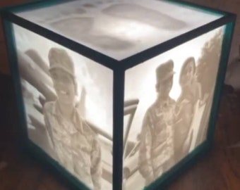 Caja de luz Lithophane personalizada