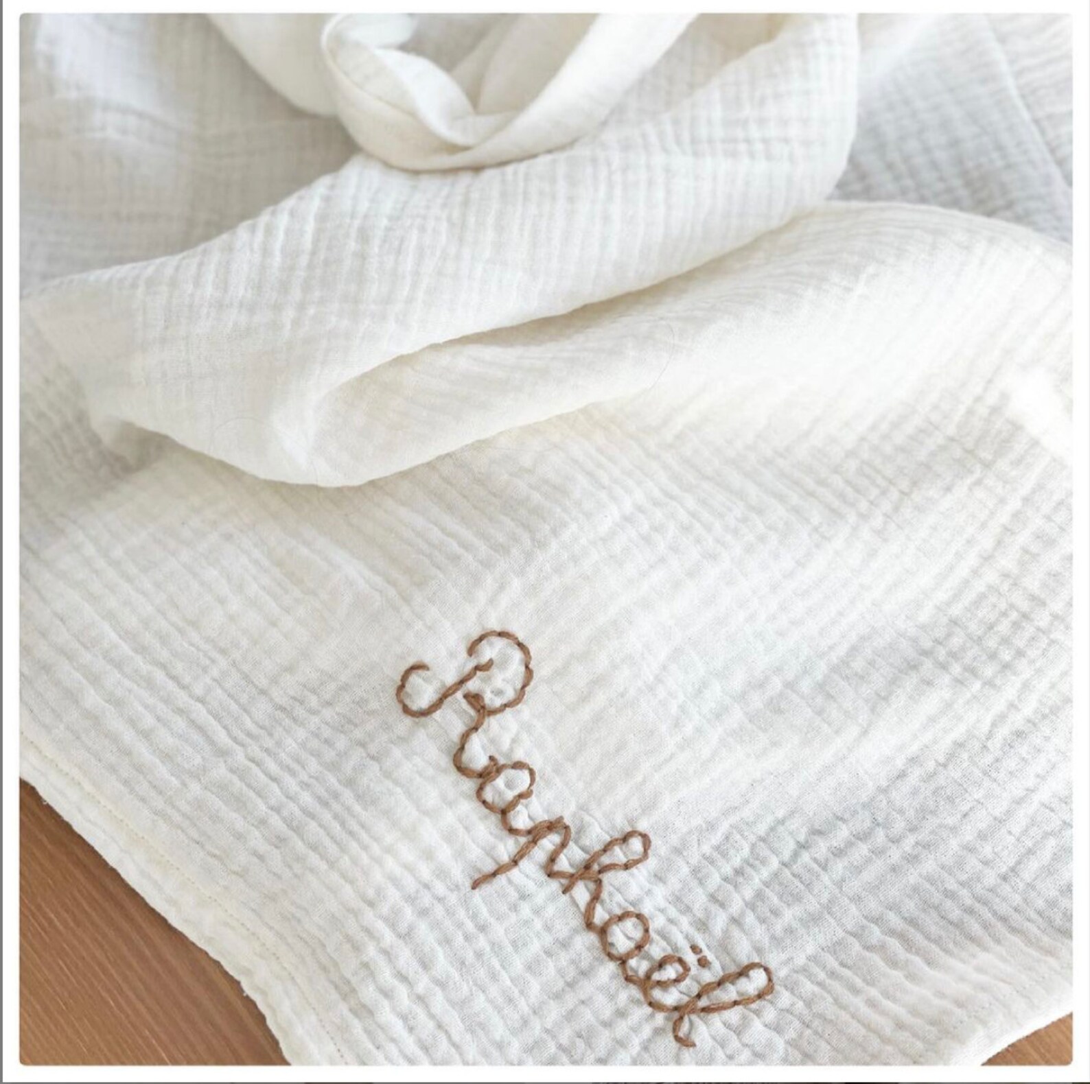 lange gaze de coton personnalisé