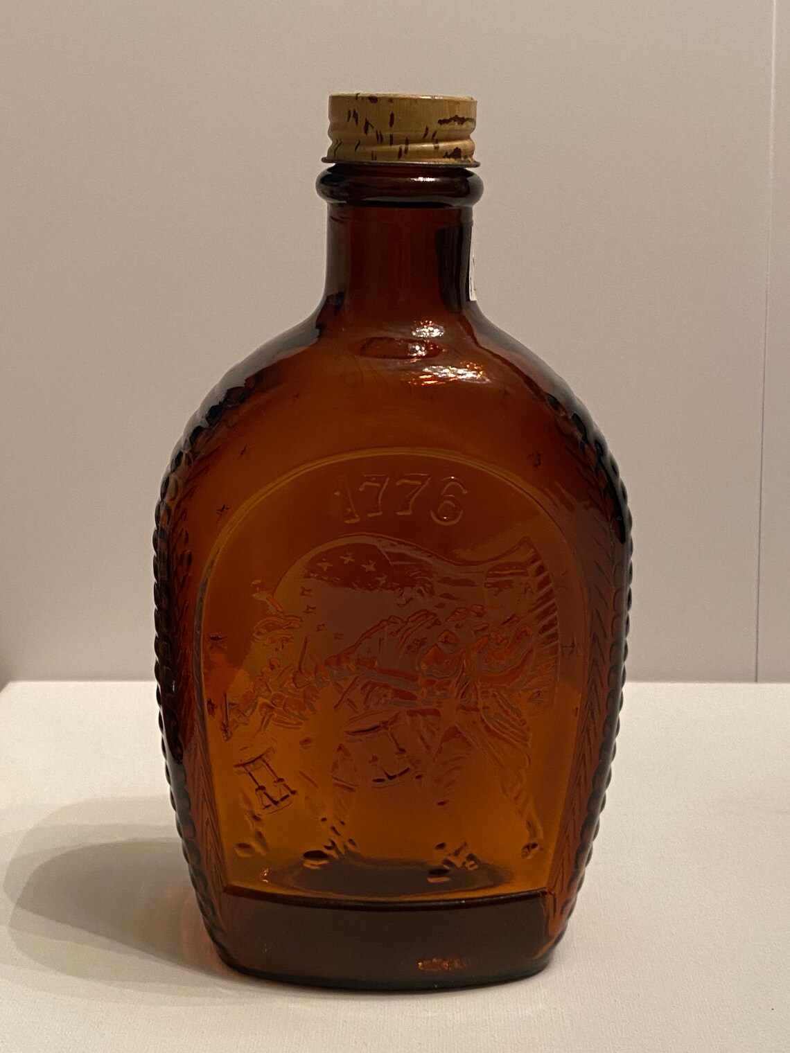 Log Cabin Syrup Bottle 1776 Etsy