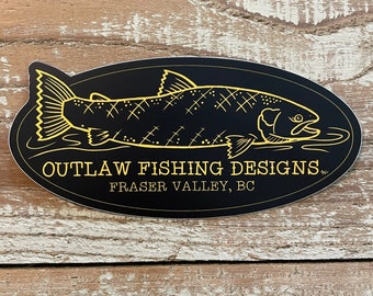 Golden Steelhead Sticker