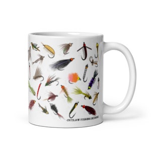 Favourite Flies Ceramic Mug