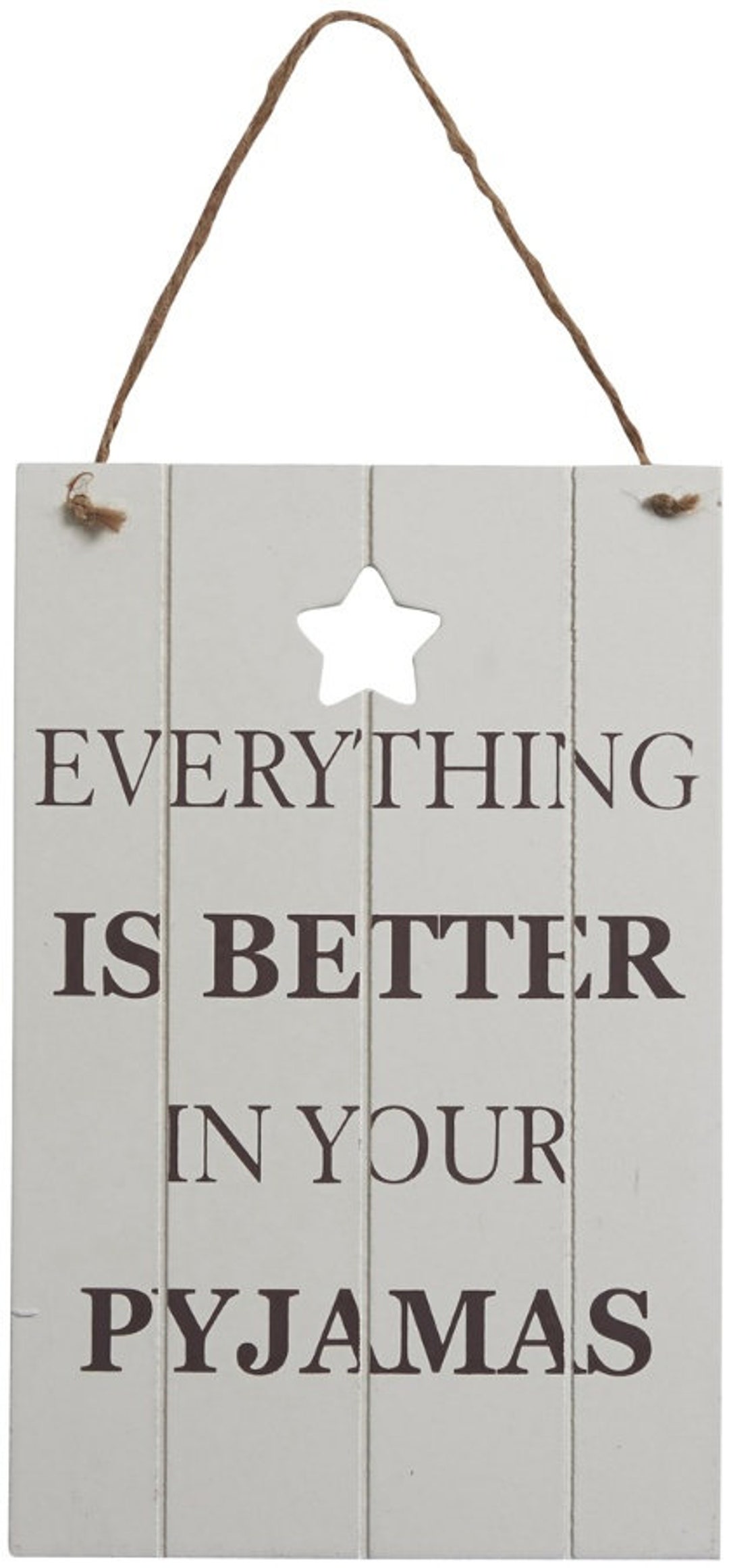 Pyjamas Signs In You Pyjamas Slatted Wooden Sign 23cm - Etsy