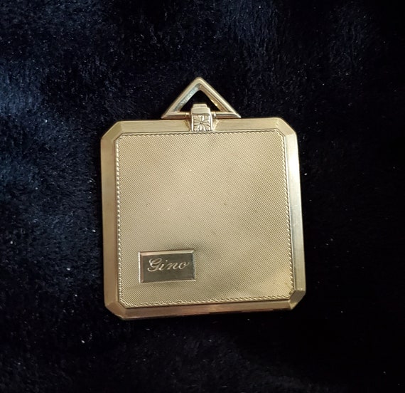 Art Deco 14k gold locket