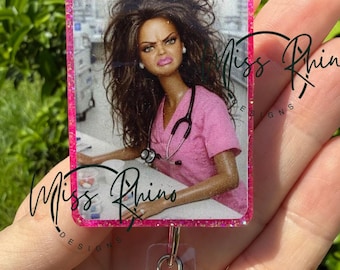 Pharmacy Tech badge reel | badge buddy| Meme Badge Reel | Cringe Face, Glitter Badge Reel | Nurse Teacher Office | Gift for Nurse | holder