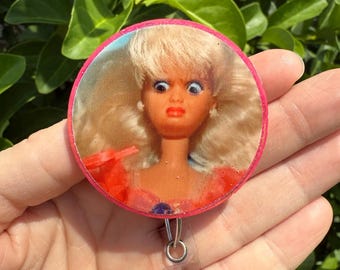 Funny Badge Reel | Cringe Doll WTF | Nurse Badge Reel Funny | ID Badge Holder | Nurse Gift | Nurse Badge Holder | ID Holder | Cute Badge