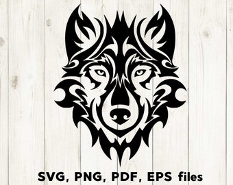 Download Wolf Head Svg Etsy