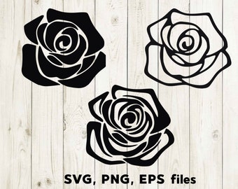 Download Rose Svg Etsy