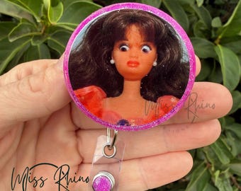 Funny Badge Reel | Cringe Doll WTF | Nurse Badge Reel Funny | ID Badge Holder | Nurse Gift | Nurse Badge Holder | ID Holder | Cute Badge