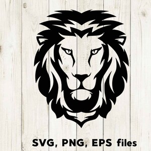 ライオン SVG、クリカット用ライオン SVG ファイル、ライオン SVG デザイン、ライオン SVG カット ファイル、ライオン シルエット SVG、ライオン クリップアート、ライオン SVG シャツ、ライオン ヘッド SVG