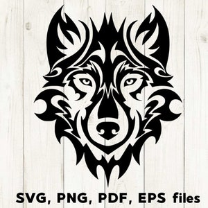 Wolf Svg / Wolf Face Svg / Wolves Svg / Howling Wolf Svg / Wolf Head Svg / Clipart / Decal / Png / Silhouette / Cut file / vinyl