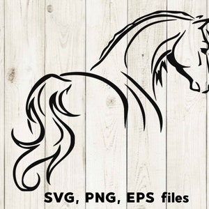 Horse SVG,horse head svg, beautiful horse svg file for cricut and silhouette, horse svg, eps and png instant download