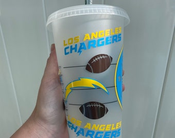 LA “Bolts” Football Starbucks Cold Cup