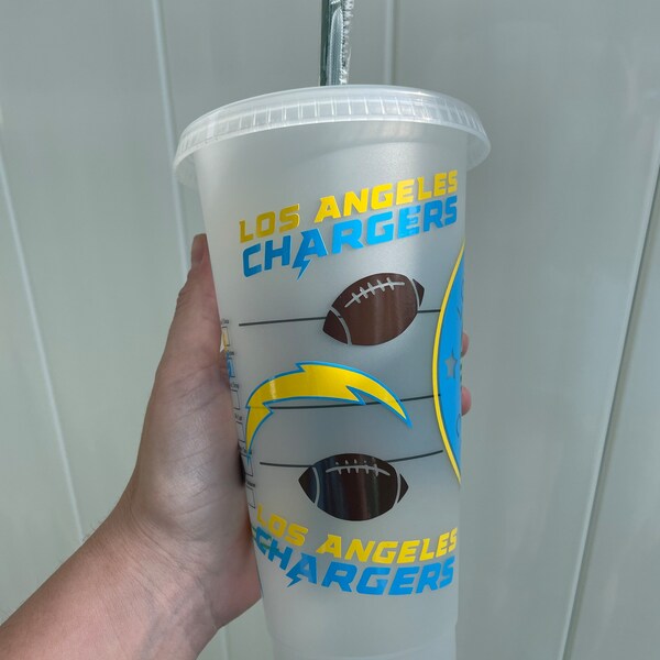 LA “Bolts” Football Starbucks Cold Cup