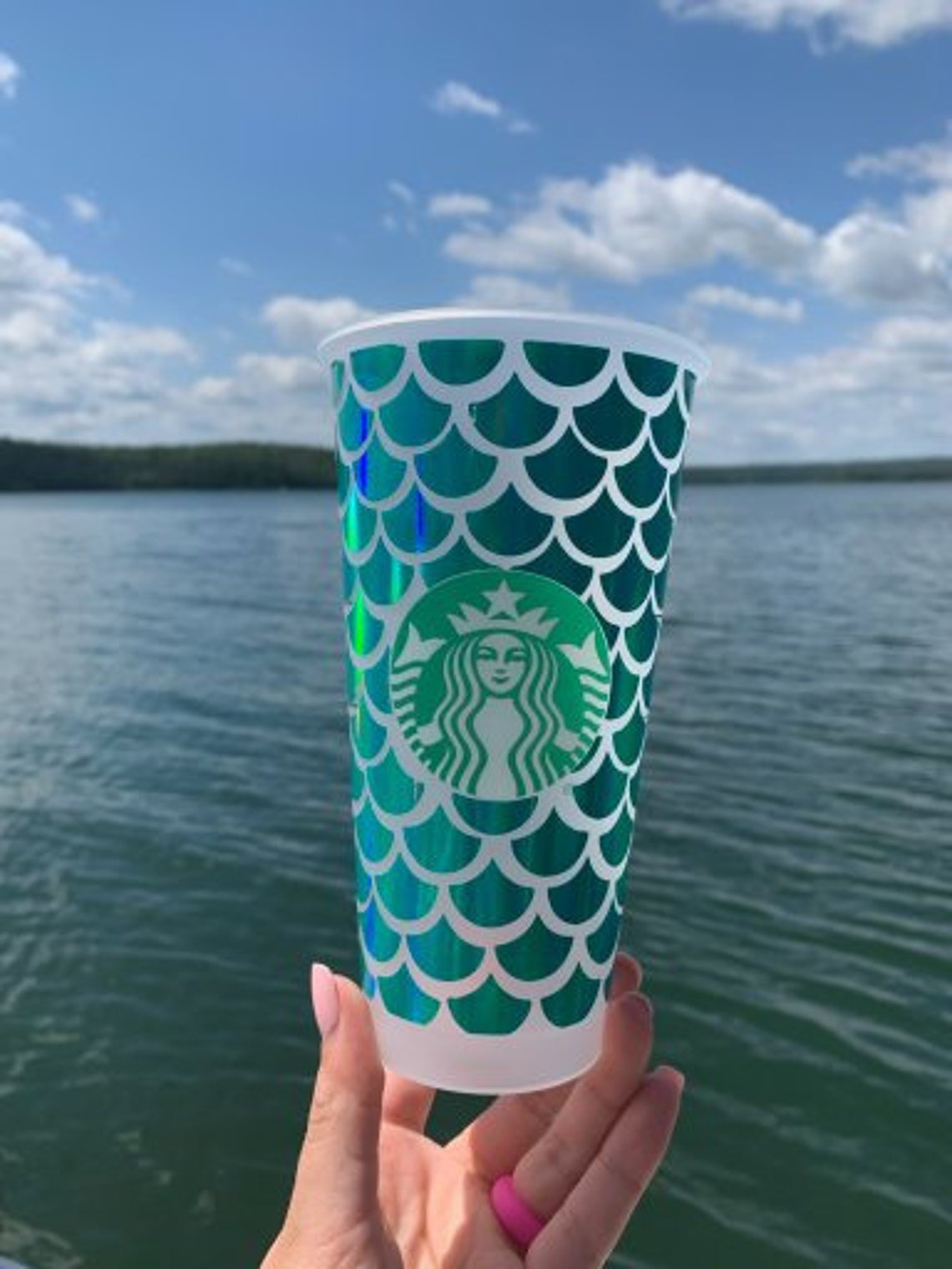 Under the Sea Mermaid Starbucks Cold Cup Etsy