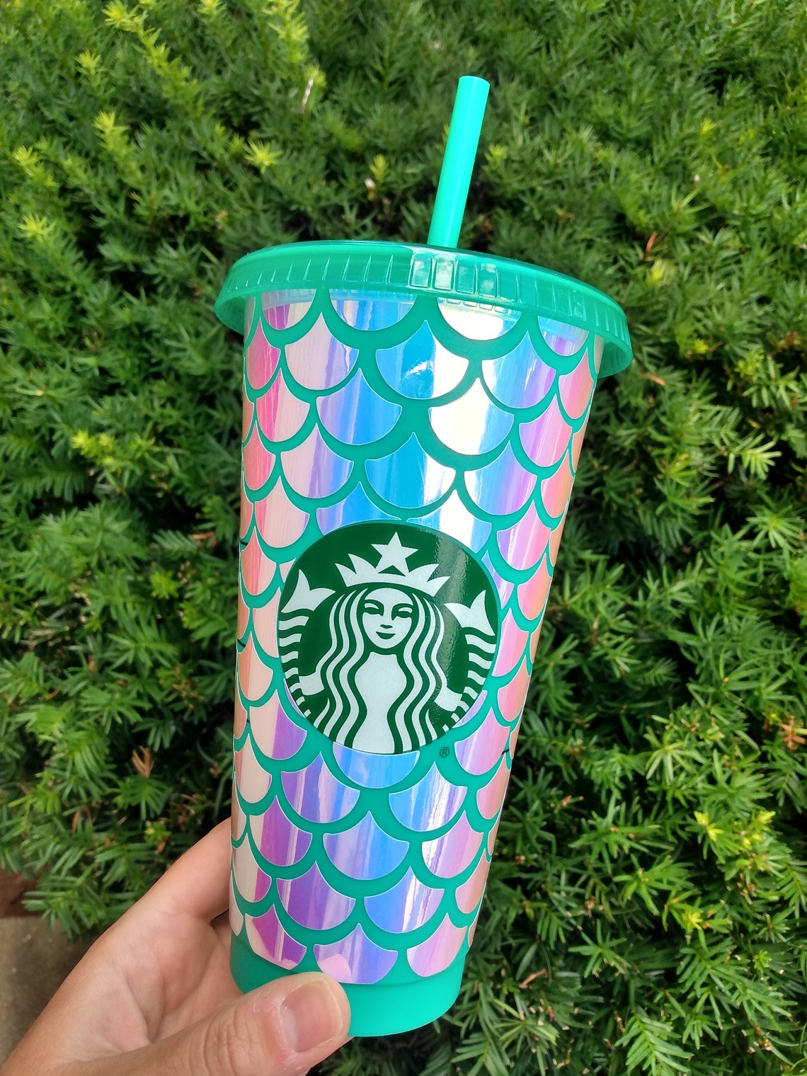 Under the Sea Mermaid Starbucks Cold Cup Etsy