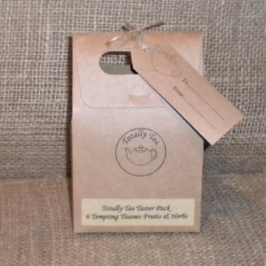 Tea Taster Packs - 12 Tea Taste Experience 6 Green Teas 6 Black Teas or 6 Fruit & Herb