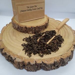 Toasty &#39;Tie Guan Yin&#39; Chinese Oolong Losse Blad Thee - Kies Uw Hoeveelheid - Zak Caddy of Pot