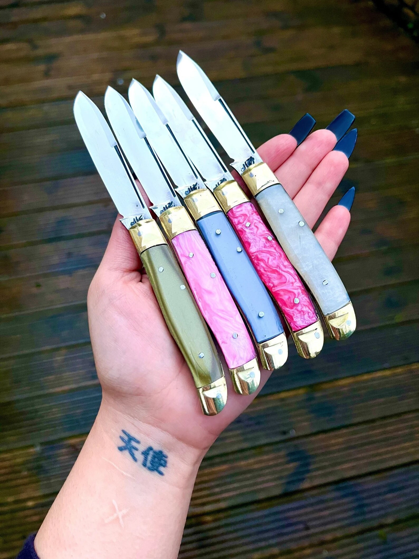 Pocket Knife, Mini Knife, Pink Knife 