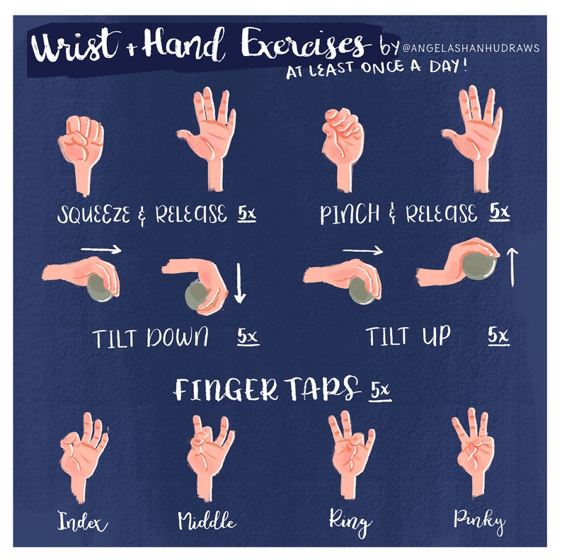 easy wrist and hand exercises you can do at home