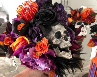 Gothic Wedding Bouquet - Etsy