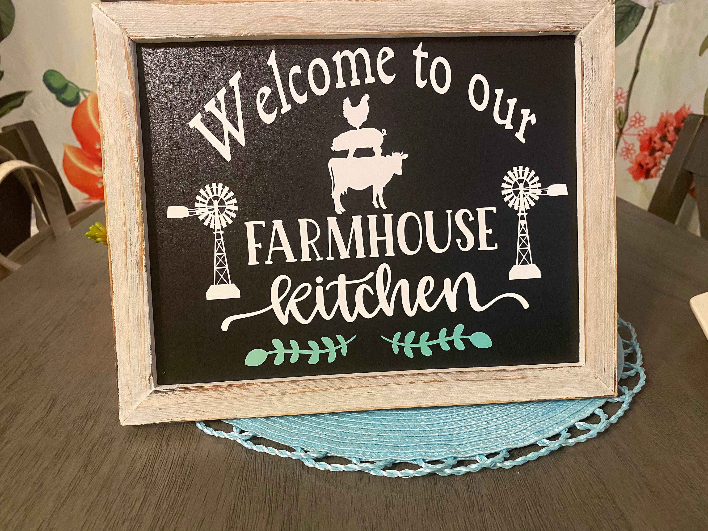 Bienvenido a nuestra cocina de granja | Etsy