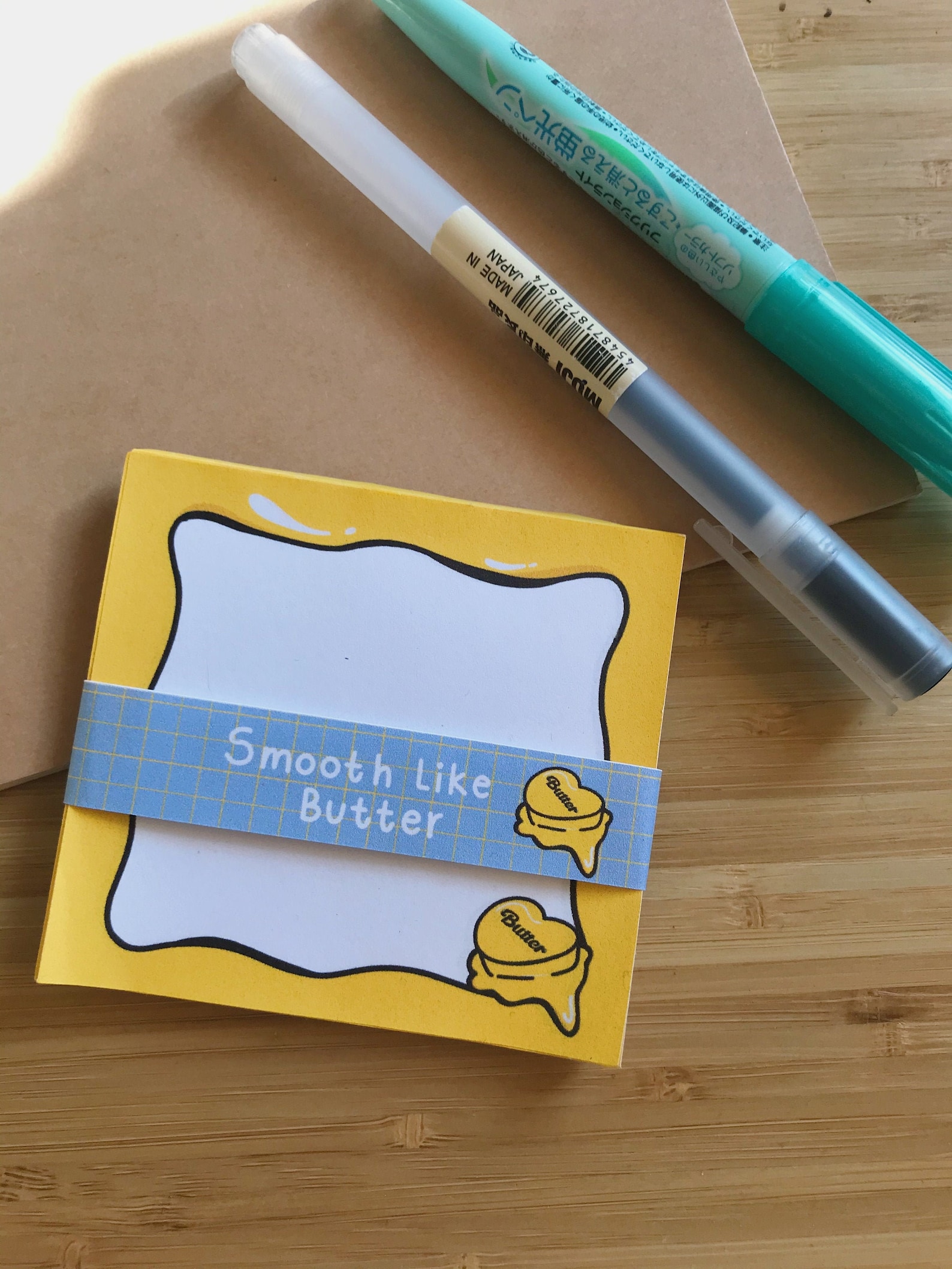 BTS Memo/ Butter/ Memo Pad / BTS Memo - Etsy