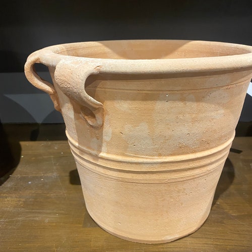 Handmade Greek shops Terra-Cotta Pot