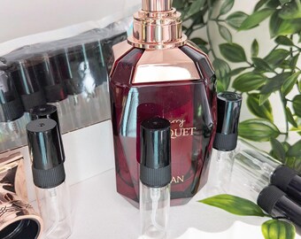 Curated Fragrance Sample: Cherry Bouquet by Afnan, Hand-Filled Travel Atomiser, Rich Boozy Cherry Almond Amber Discovery Size