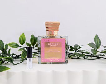 Hand-Filled Perfume Sample: Egyptian Sugar Soiree by Sphinx, Curated Spun Sugar & Caramel Vanilla, Intense Niche Gourmand Spray